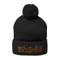 Letting Demons Run Free Pom-Pom Beanie