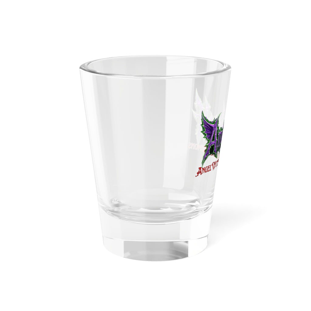 Angelwolf Metal Logo 'Queen of Demons' 1.5oz Shot Glass