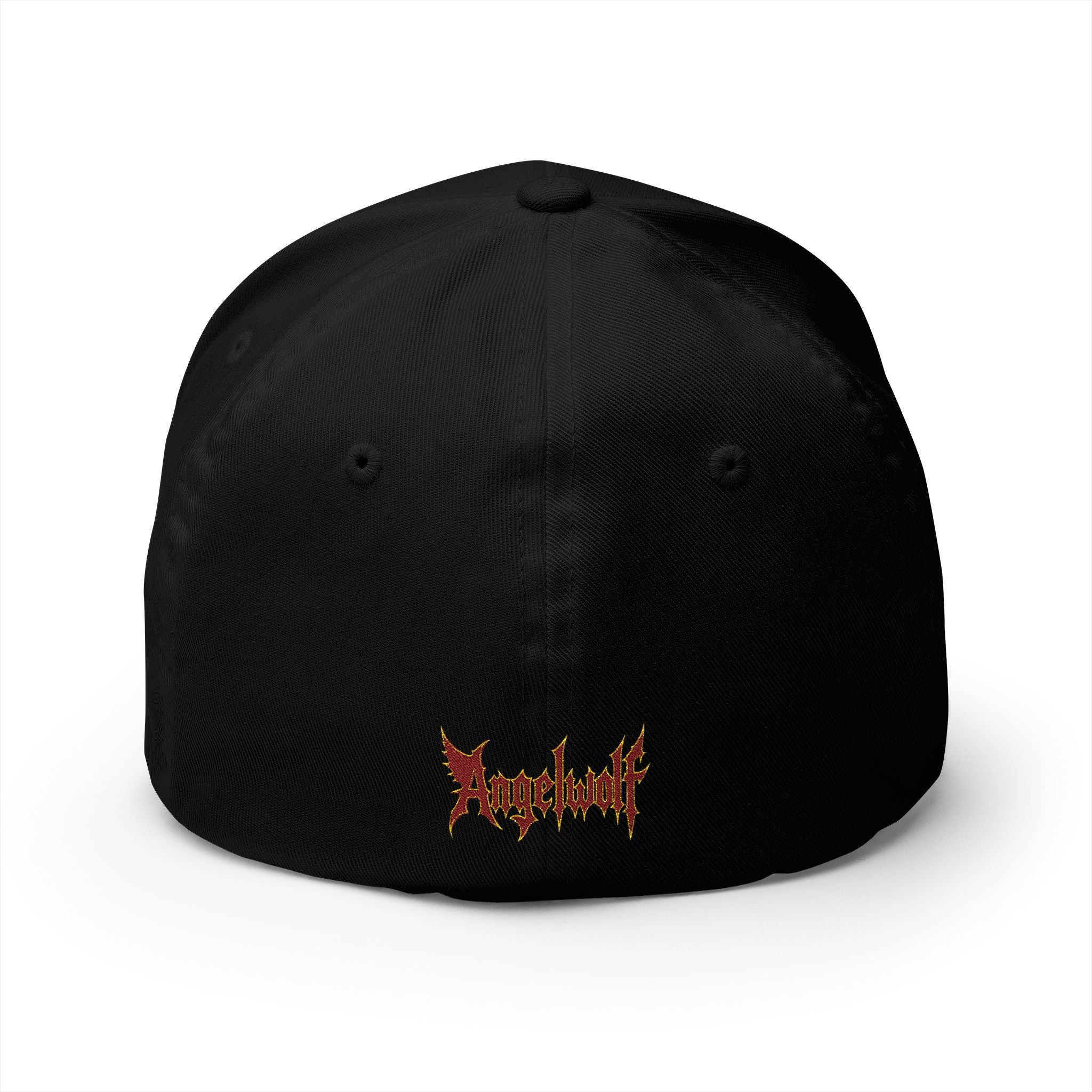 AngelWolf "The Queen Of Demons" Embroidered Flex Back Cap
