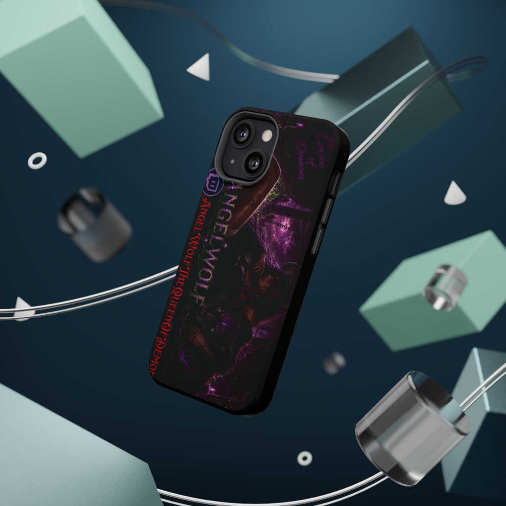 Phone Case — Dark Fantasy 'Angel Wolf' Magnetic Impact-Resistant Cover