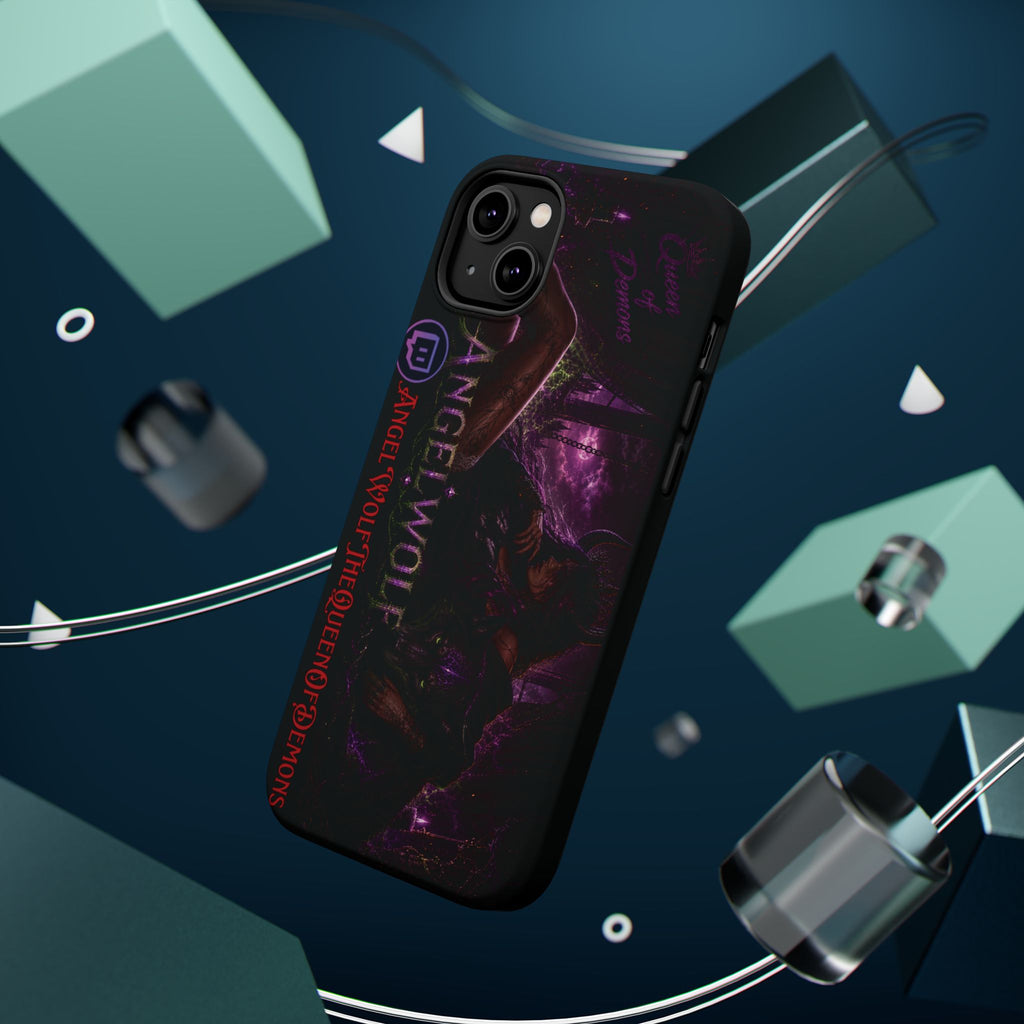 Phone Case — Dark Fantasy 'Angel Wolf' Magnetic Impact-Resistant Cover