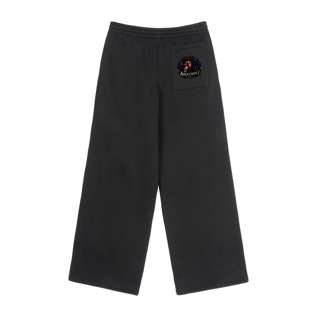 Ah, Soft! Unisex Wolf logo Leg and Logo on Back Pocket