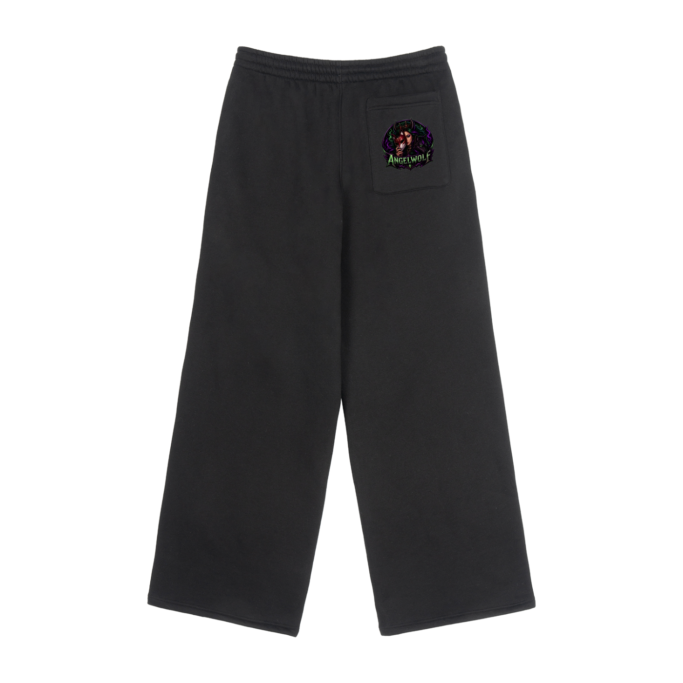 Ah, Soft! Unisex Wolf logo Leg and Logo on Back Pocket