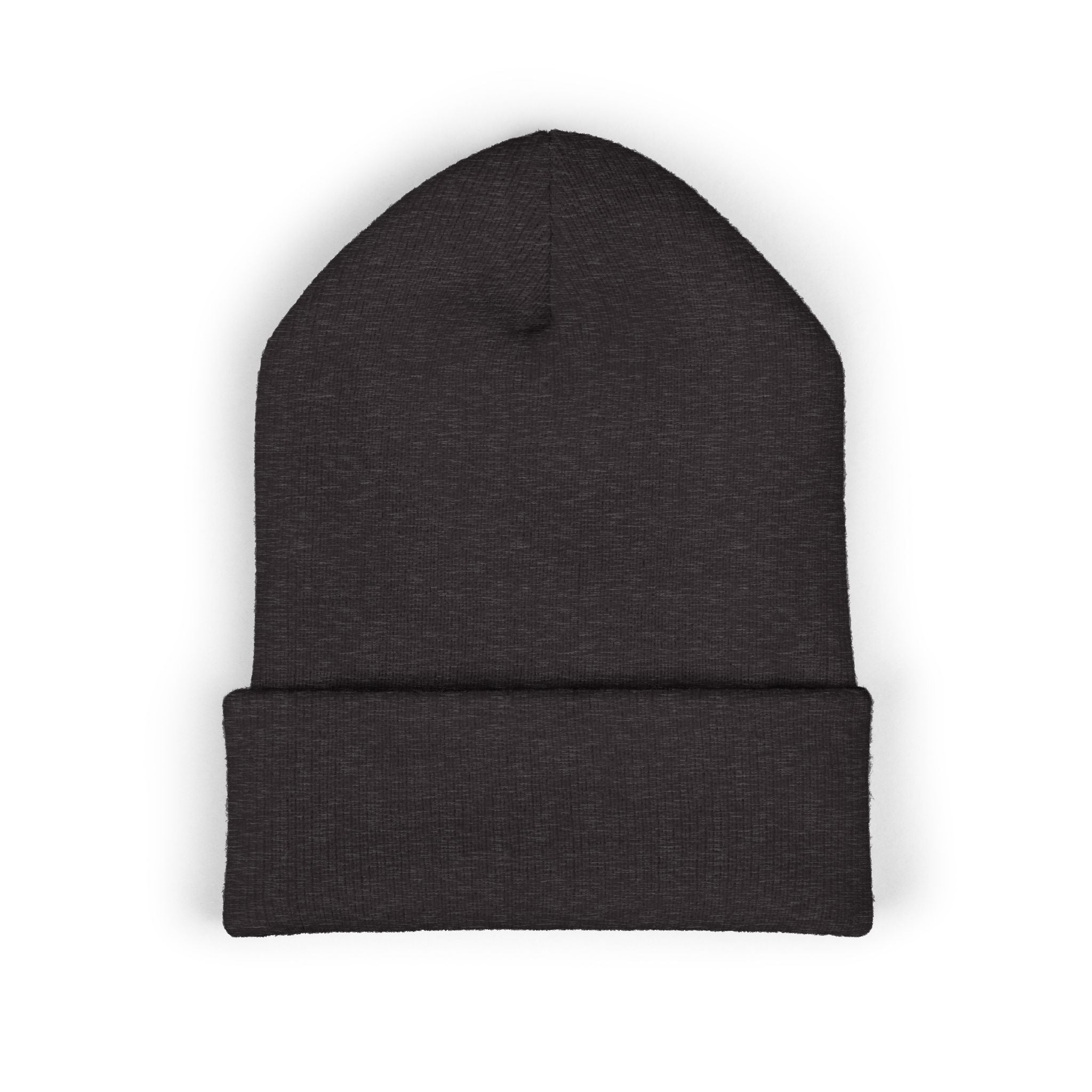 Embroidered 'Angel Wolf' Gothic Cuffed Beanie — Band Style Logo