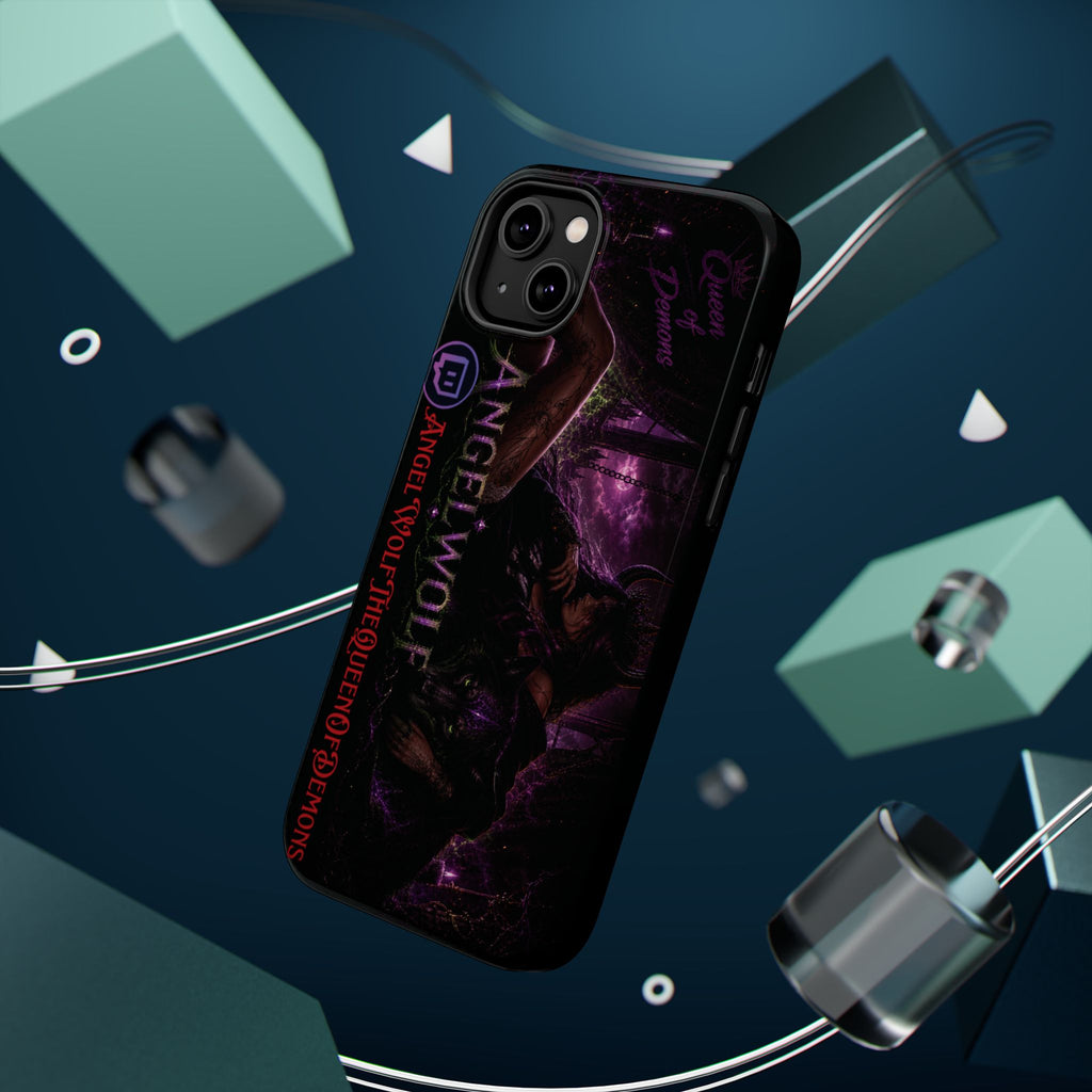 Phone Case — Dark Fantasy 'Angel Wolf' Magnetic Impact-Resistant Cover