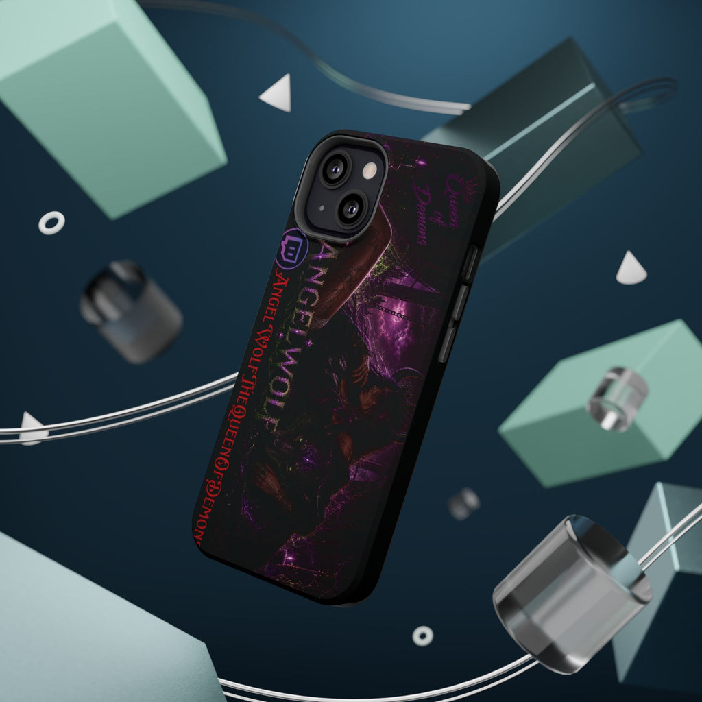 Phone Case — Dark Fantasy 'Angel Wolf' Magnetic Impact-Resistant Cover