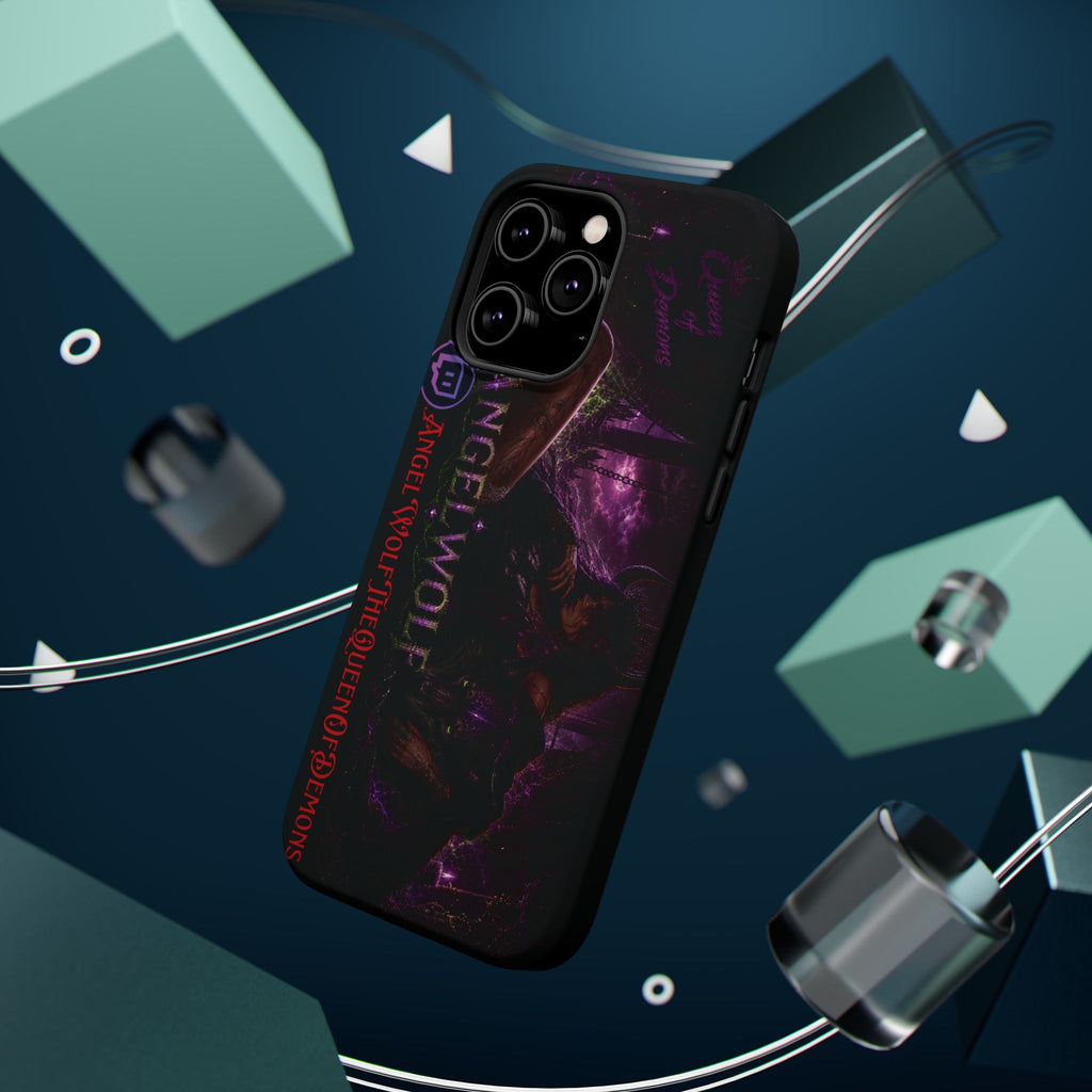 Phone Case — Dark Fantasy 'Angel Wolf' Magnetic Impact-Resistant Cover