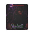 Sherpa Blanket — Dark Gothic 'Angeltwlf' Demon Queen Design