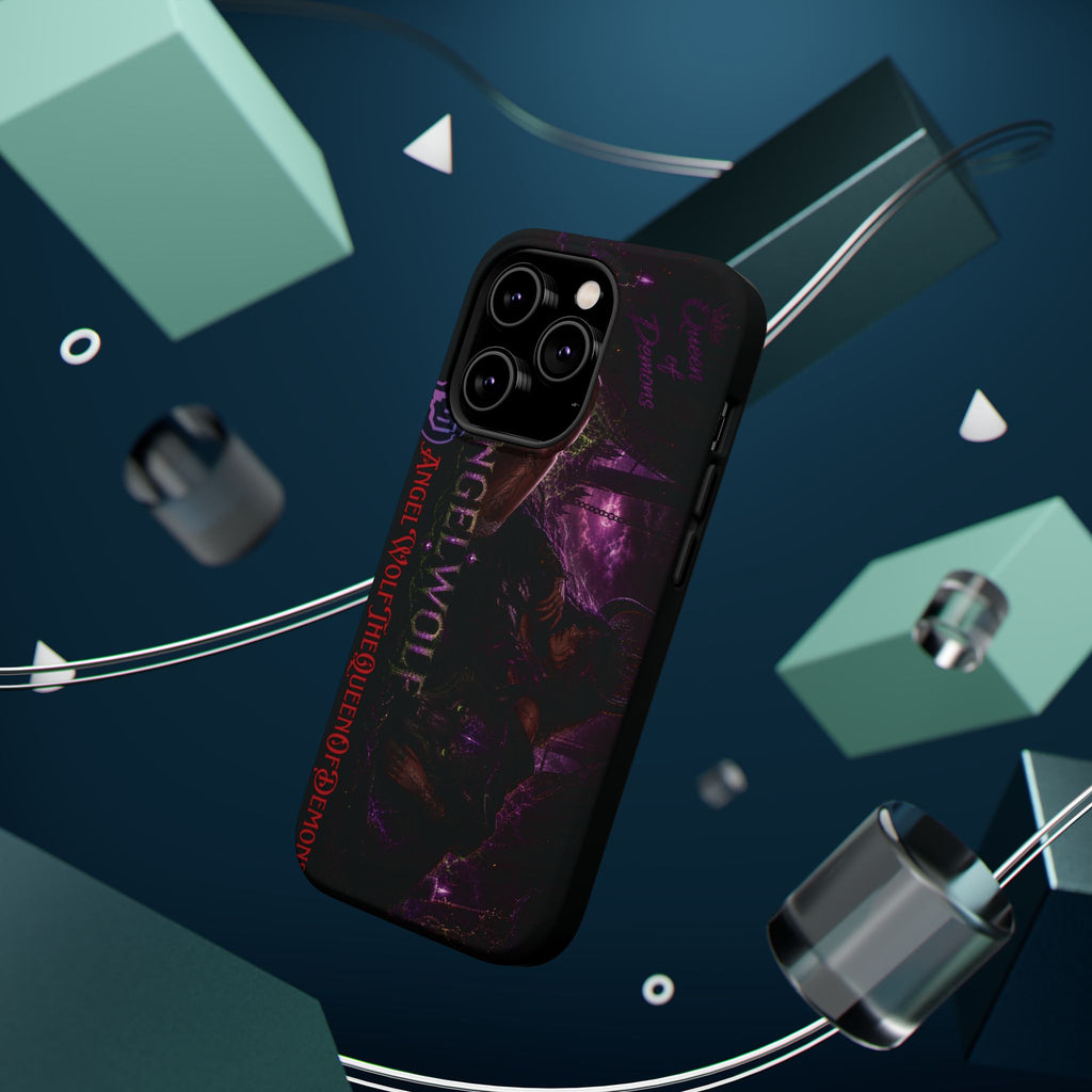 Phone Case — Dark Fantasy 'Angel Wolf' Magnetic Impact-Resistant Cover
