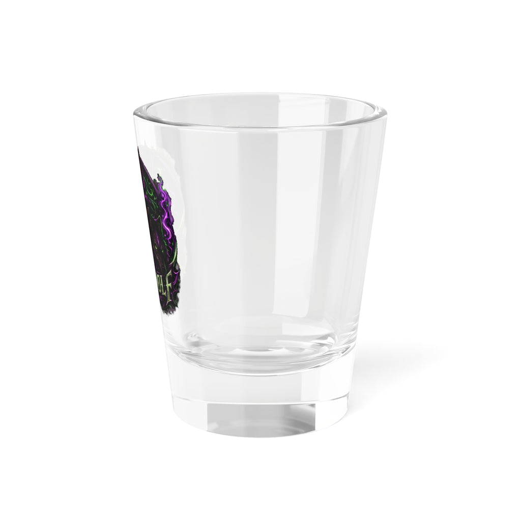 Angelwolf Logo Shot Glass – 1.5oz Collectible