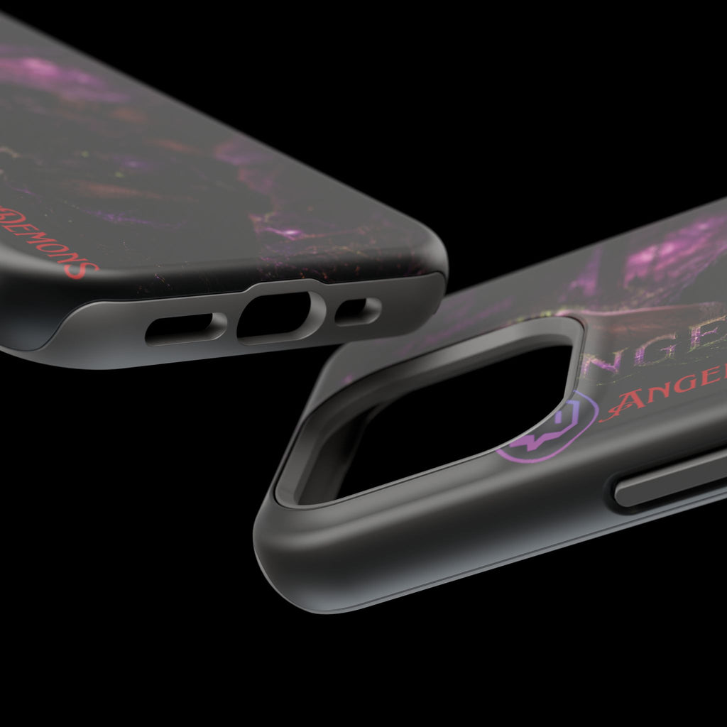 Phone Case — Dark Fantasy 'Angel Wolf' Magnetic Impact-Resistant Cover