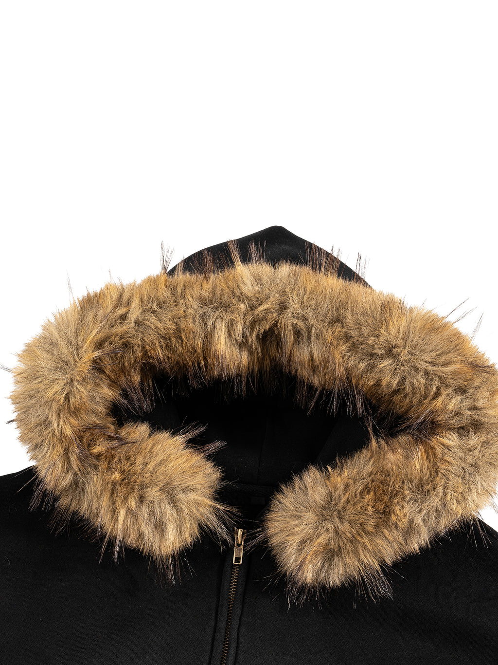 The WereWolf Faux Fur Unisex Zip Hoodie