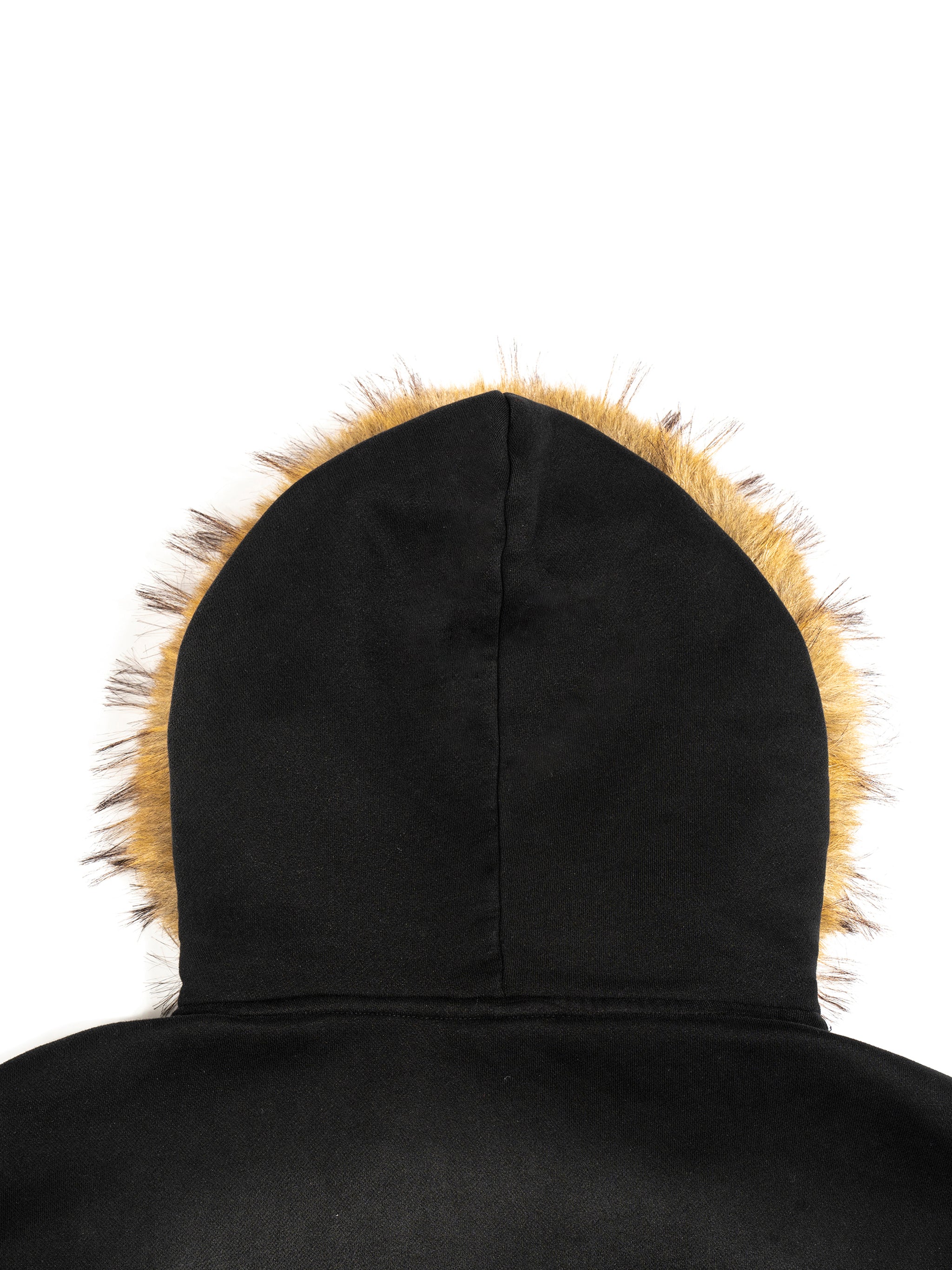 The WereWolf Faux Fur Unisex Zip Hoodie