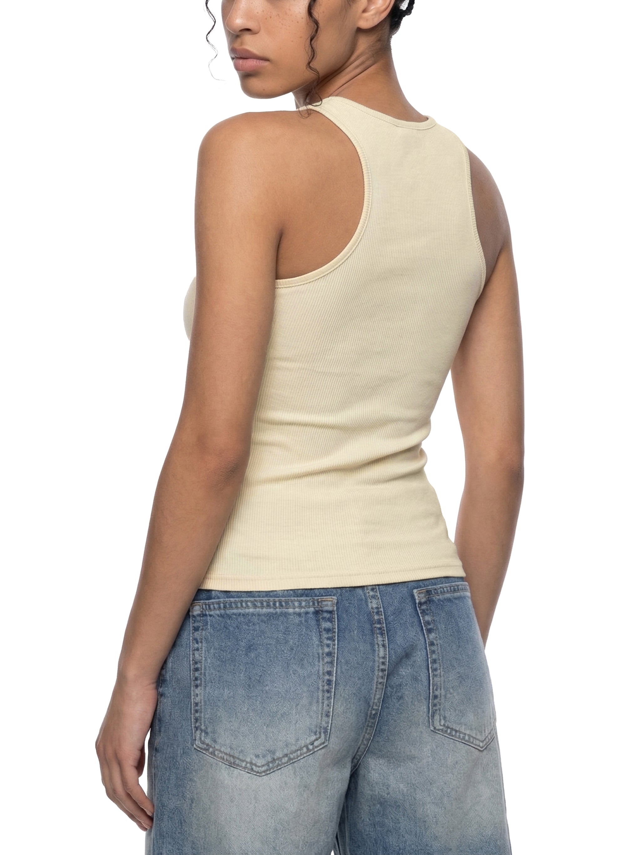 Women's AngelWolf Band-Style "I am a Queen..." Racer Back TankTop